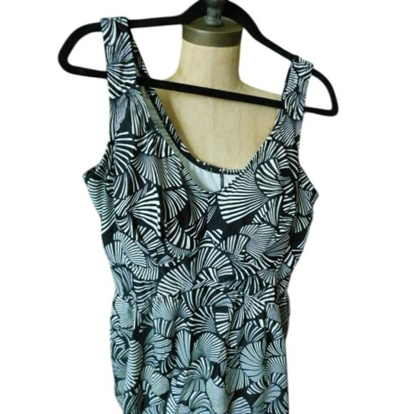 Azul Size 24W Plus Size Swim Swimsuit Swim Dress One Piece - Picture 2 of 3